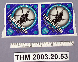 Tobacco Kills Stickers.