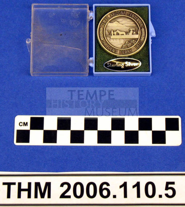 Tempe, AZ Centennial Medallion.