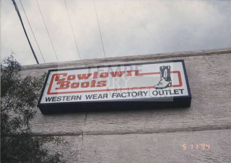Cowtown Boots - 1001 North Scottsdale Road, Tempe, Arizona