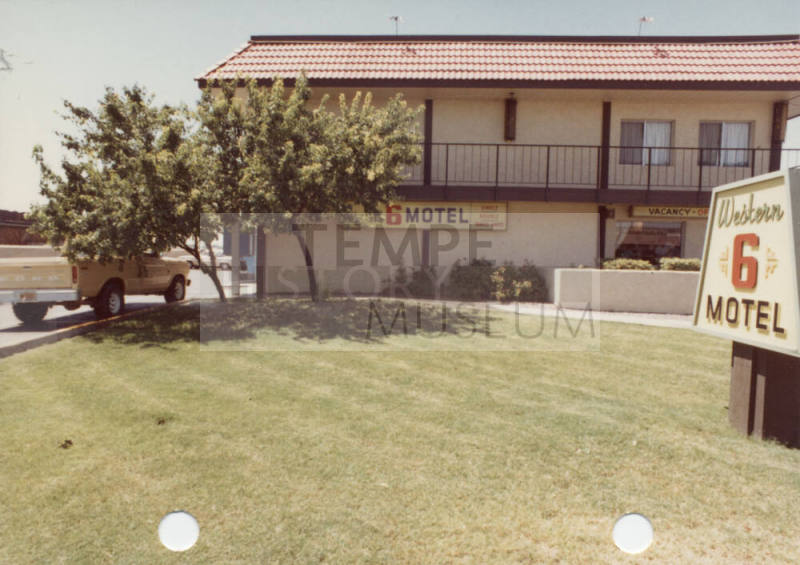 Western 6 Motel - 513 West Broadway Road, Tempe, Arizona