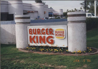 Burger King  - 1210  North Scottsdale Road, Tempe, Arizona