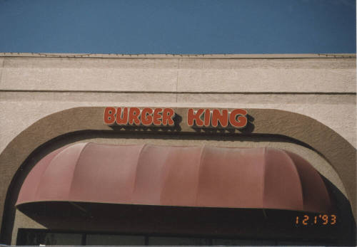 Burger King  - 1210  North Scottsdale Road, Tempe, Arizona