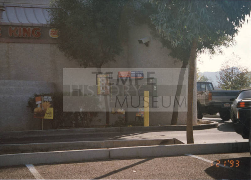 Burger King  - 1210  North Scottsdale Road, Tempe, Arizona