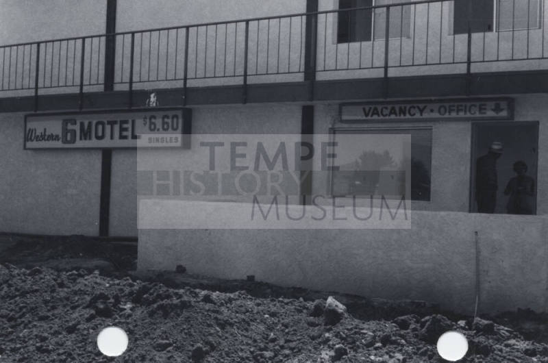 Western 6 Motel - 513 West Broadway Road, Tempe, Arizona
