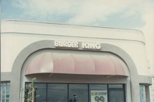 Burger King  - 1210  North Scottsdale Road, Tempe, Arizona