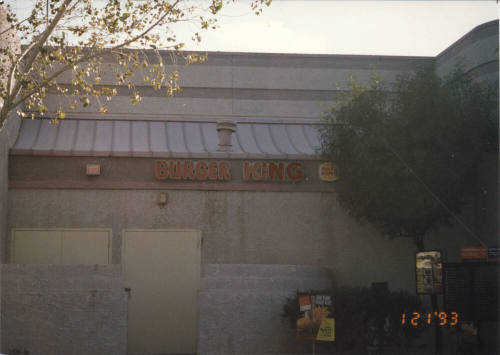 Burger King  - 1210  North Scottsdale Road, Tempe, Arizona