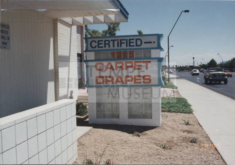 Certified Carpet & Drapes - 1215  North Scottsdale Road, Tempe, Arizona
