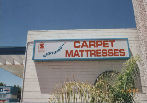 Certified Carpet & Mattresses - 1215  North Scottsdale Road, Tempe, Arizona