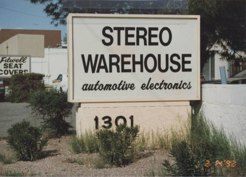 Stereo Warehouse  - 1301  North Scottsdale Road, Tempe, Arizona