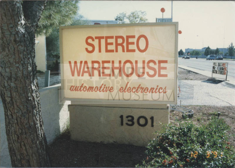 Stereo Warehouse  - 1301  North Scottsdale Road, Tempe, Arizona