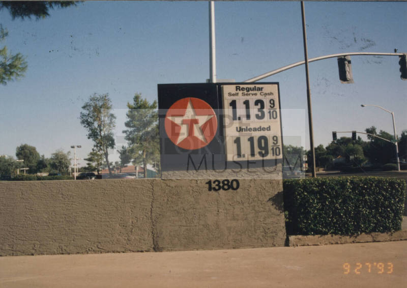 Texaco Star Mart  - 1380  North Scottsdale Road, Tempe, Arizona