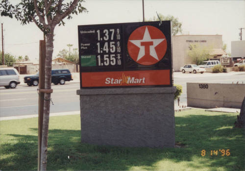 Texaco Star Mart  - 1380  North Scottsdale Road, Tempe, Arizona