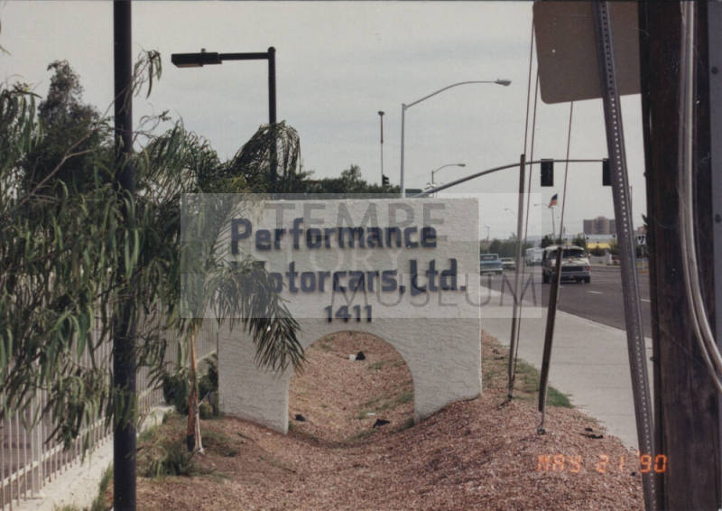Performance Motorcars, Ltd. - 1411  North Scottsdale Road, Tempe, Arizona