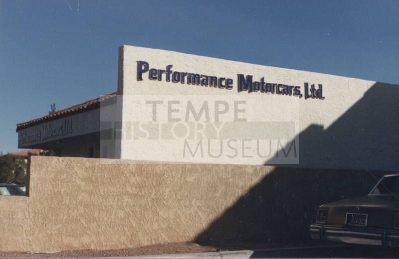 Performance Motorcars, Ltd.  - 1411  North Scottsdale Road, Tempe, Arizona