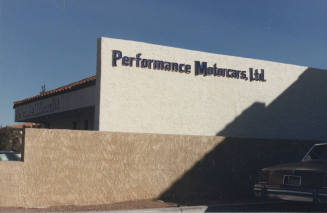 Performance Motorcars, Ltd.  - 1411  North Scottsdale Road, Tempe, Arizona