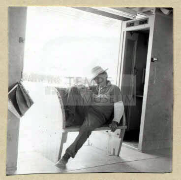 Old Man Sleeping In Downtown Tempe.