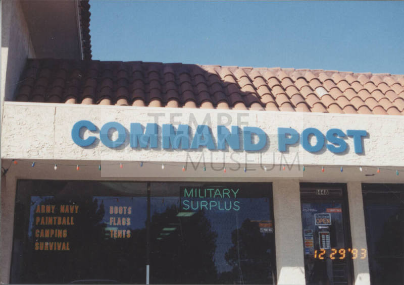 Command Post  - 1448  North Scottsdale Road, Tempe, Arizona