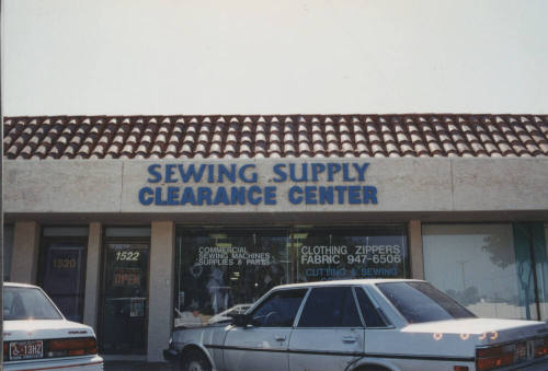 Sewing Supply Clearance Center  - 1522  North Scottsdale Road, Tempe, Arizona