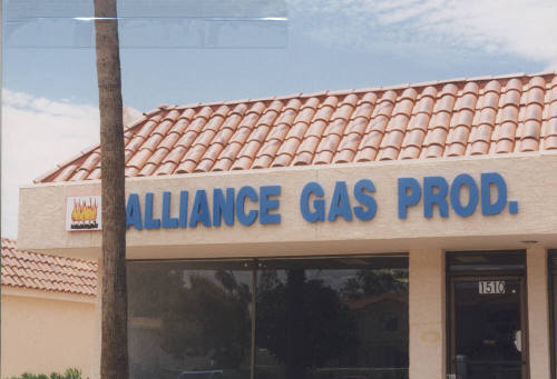 Alliance Gas Prod.  - 1510  North Scottsdale Road, Tempe, Arizona
