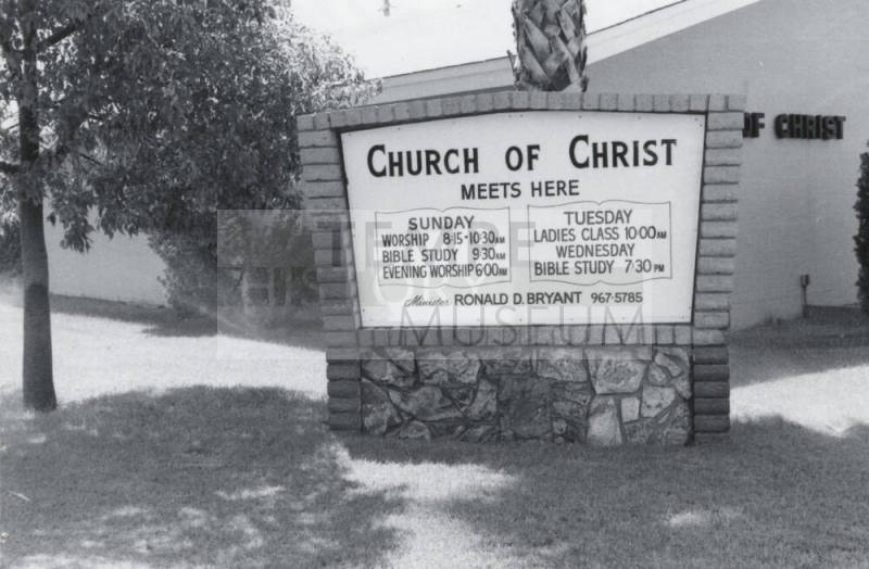 Church of Christ - 707 East Broadway Road, Tempe, Arizona