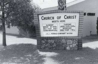 Church of Christ - 707 East Broadway Road, Tempe, Arizona