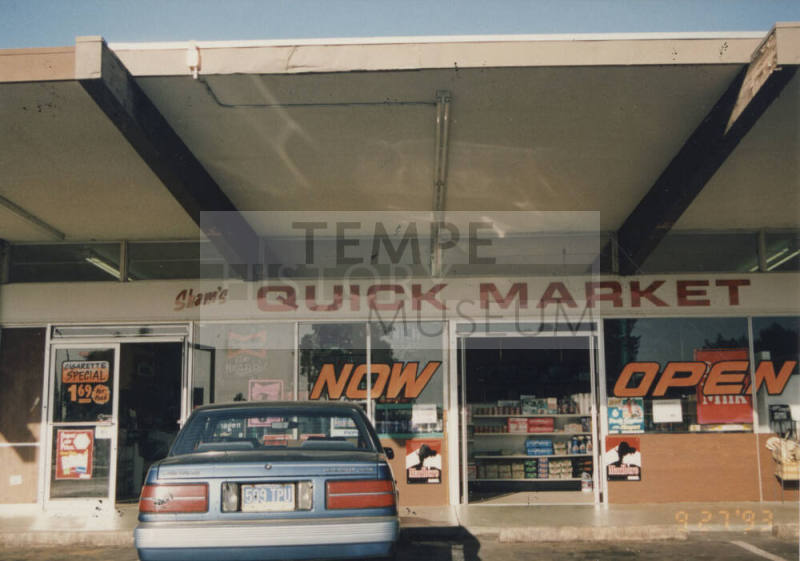 "Sham's Quick Market"  - 1806  North Scottsdale Road, Tempe, Arizona