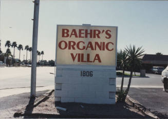 "Baehr's Organic Villa"  - 1806  North Scottsdale Road, Tempe, Arizona