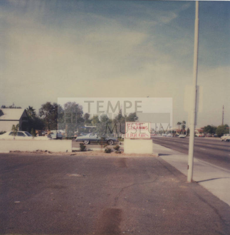 "Kay's Dry Cleaning"  - 1806  North Scottsdale Road, Tempe, Arizona