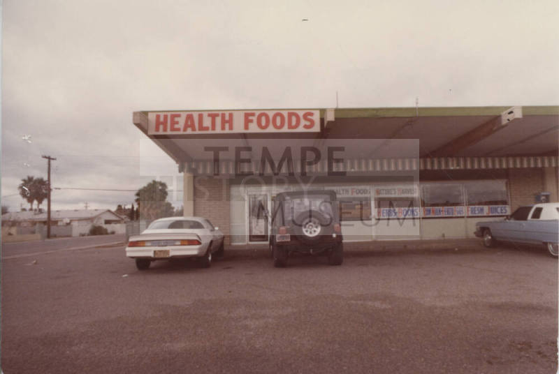 "Nature's Harvest Health Foods"  - 1806  North Scottsdale Road, Tempe, Arizona