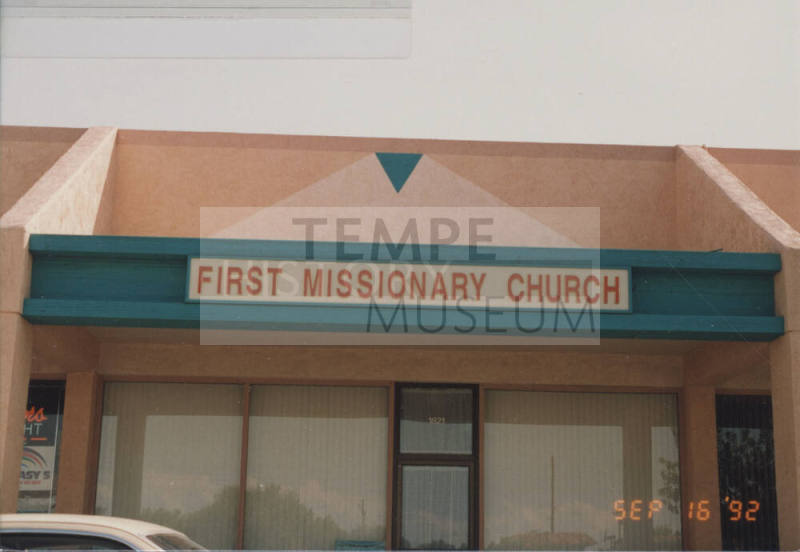 First Missionary Church - 1821  North Scottsdale Road, Tempe, Arizona