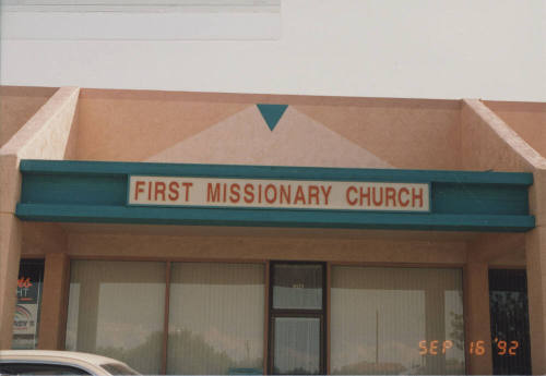 First Missionary Church - 1821  North Scottsdale Road, Tempe, Arizona