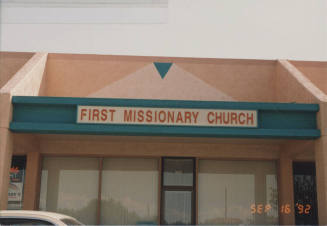 First Missionary Church - 1821  North Scottsdale Road, Tempe, Arizona