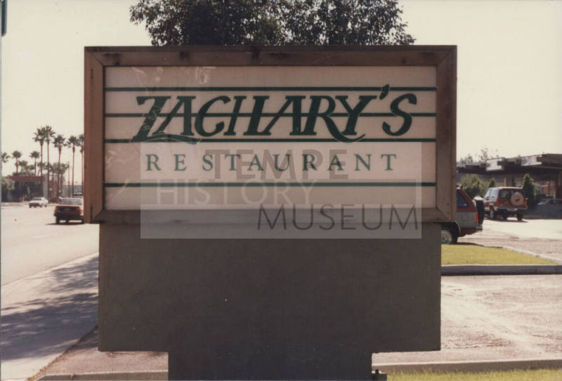 Zachary's Restaurant  -  1826  North Scottsdale Road, Tempe, Arizona