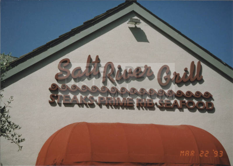 Salt River Grill  -  1826  North Scottsdale Road, Tempe, Arizona