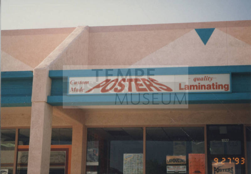 Custom Made Posters   -  1827  North Scottsdale Road, Tempe, Arizona