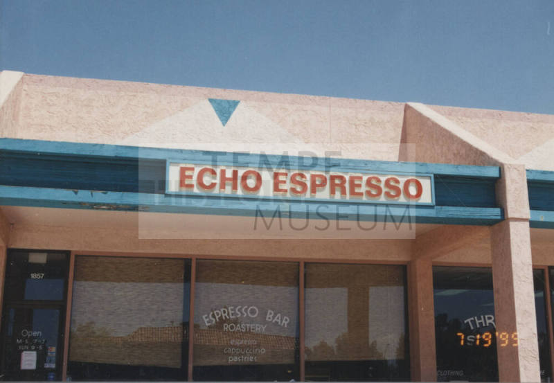 Echo Espresso -  1857  North Scottsdale Road, Tempe, Arizona