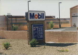 Mobil Gas Station   -  1925 North Scottsdale Road,  Tempe, Arizona