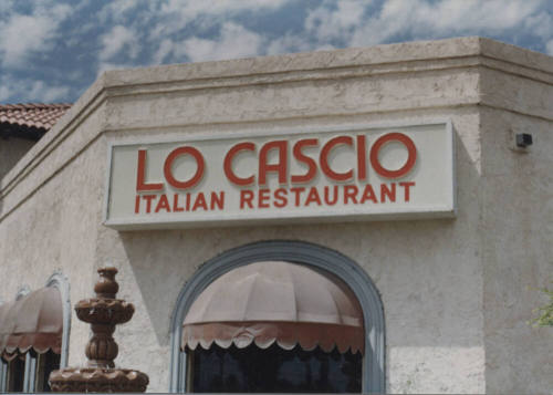 Lo Cascio Italian Restaurant   -  2210 North Scottsdale Road,  Tempe, Arizona