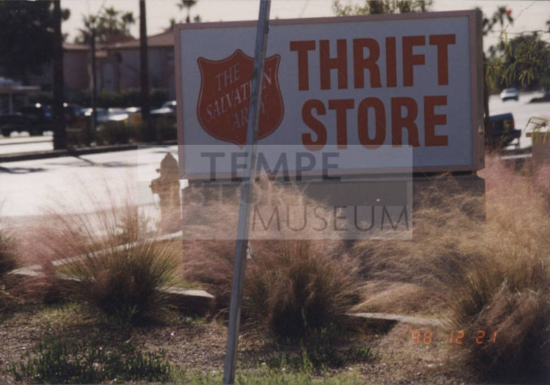 The Salvation Army Thrift Store  -  2324 North  Scottsdale Road,  Tempe, Arizona