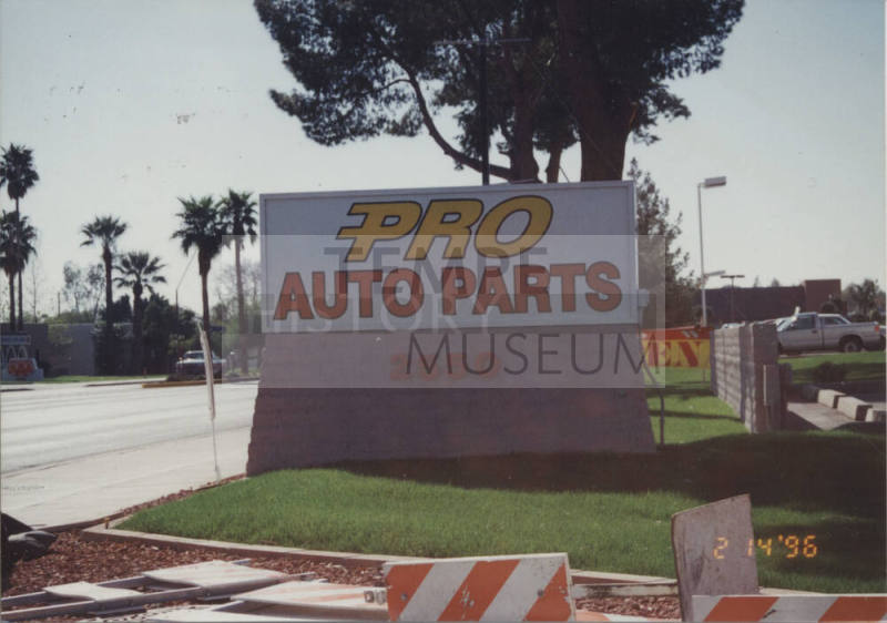 Pro Auto Parts  -  2550  North Scottsdale Road,  Tempe, Arizona