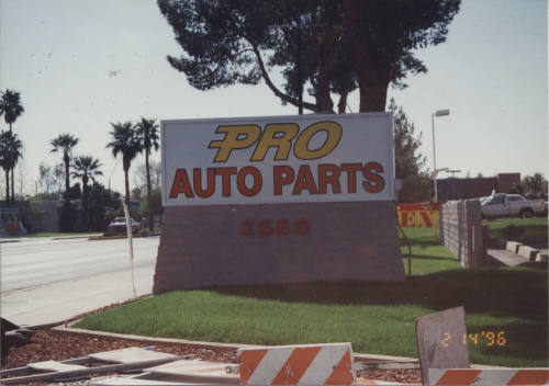 Pro Auto Parts  -  2550  North Scottsdale Road,  Tempe, Arizona