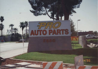 Pro Auto Parts  -  2550  North Scottsdale Road,  Tempe, Arizona