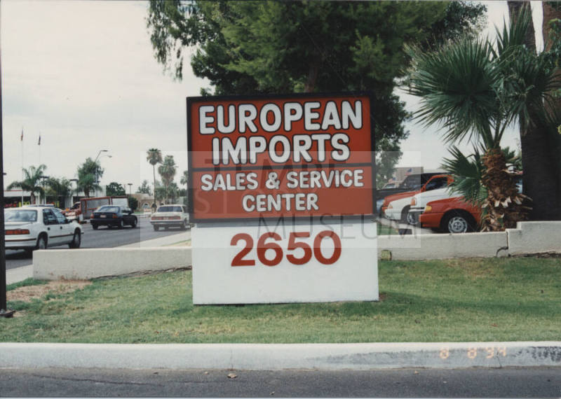 European Imports -  2650  North  Scottsdale Road,  Tempe, Arizona