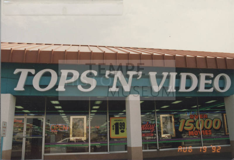 Tops 'N' Video  - 35  East  Southern Avenue, Tempe, Arizona
