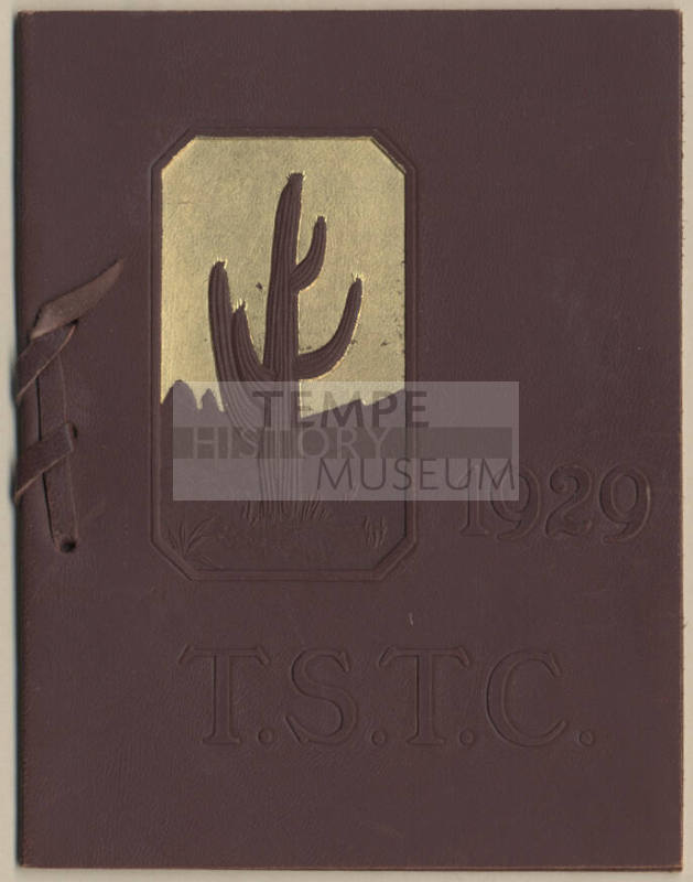 leather, 1929 Tempe State Teachers College commencement exercies