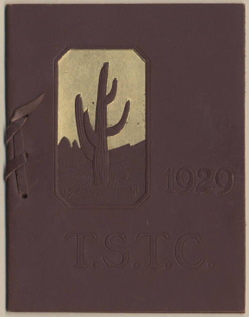 leather, 1929 Tempe State Teachers College commencement exercies