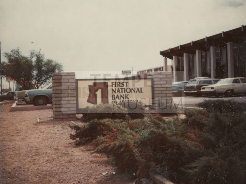 First National Bank of Arizona - 833 West Broadway Road, Tempe, Arizona