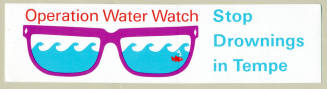 "Operation Water Watch" Bumpersticker.