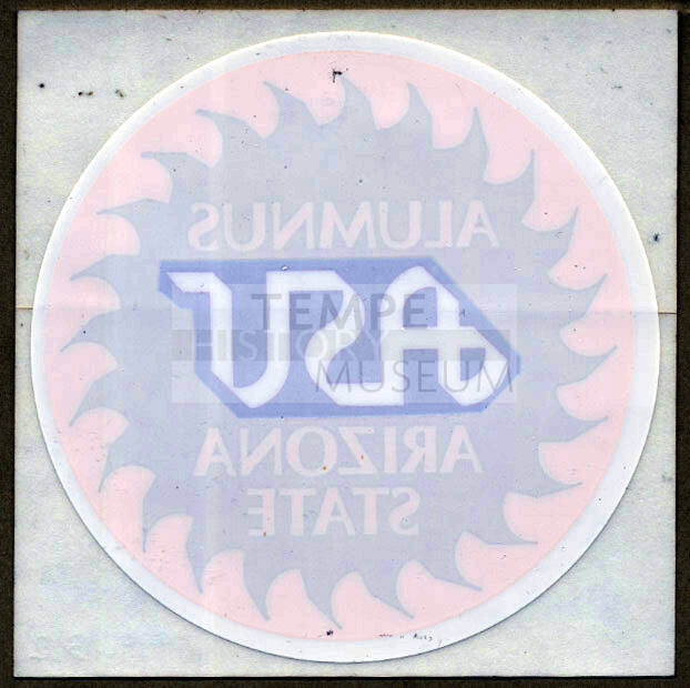"Alumnus ASU Arizona State" Decal.