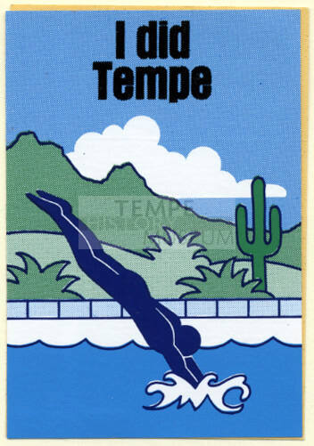 "I Did Tempe" sticker